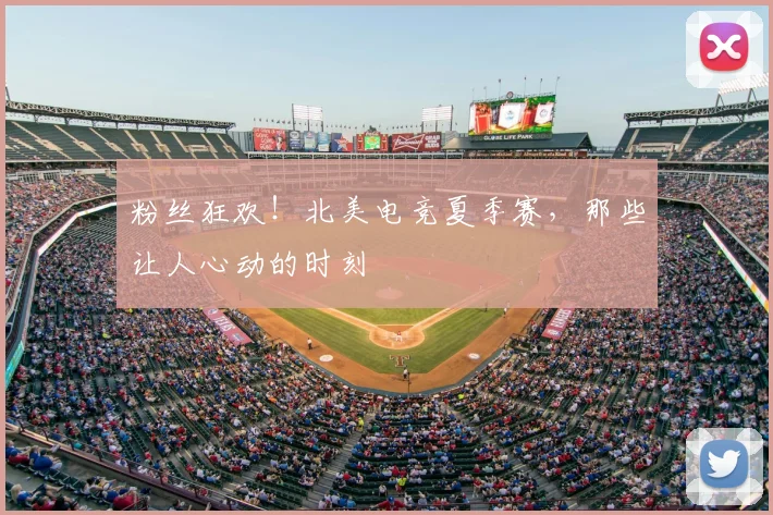 粉丝狂欢！北美电竞夏季赛，那些让人心动的时刻