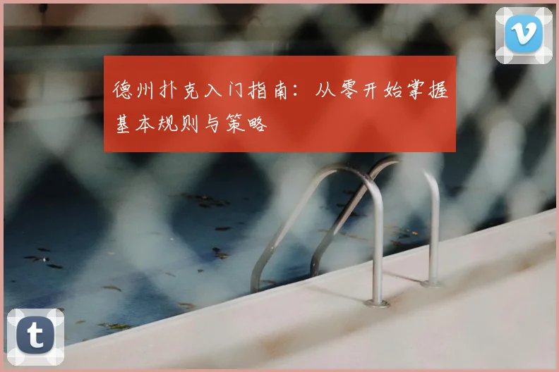 德州扑克入门指南:从零开始掌握基本规则与策略